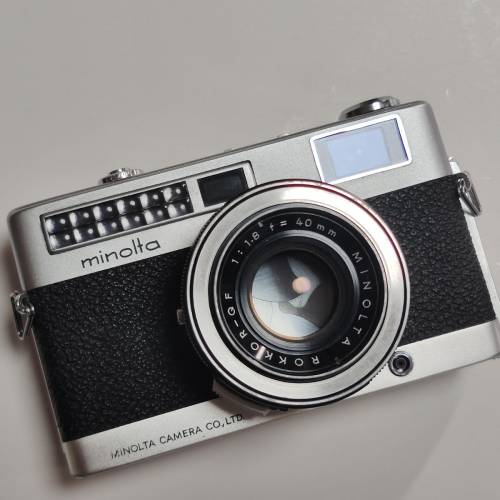 Minolta Minoltina-S 40mm F1.8 like Canon QL17