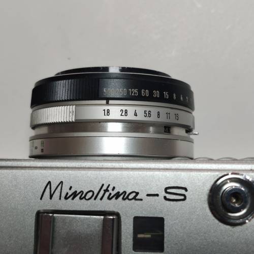 Minolta Minoltina-S 40mm F1.8 like Canon QL17