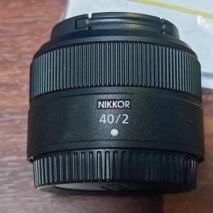 Nikon z40mm F2