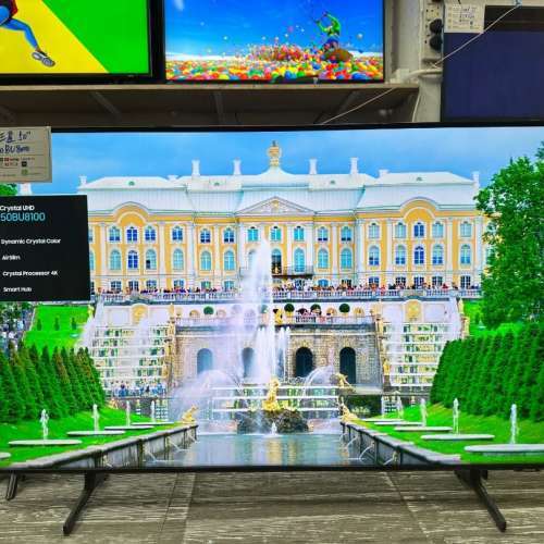 50吋 4K SmartTV SamsungUA50BU8000J WiFi電視