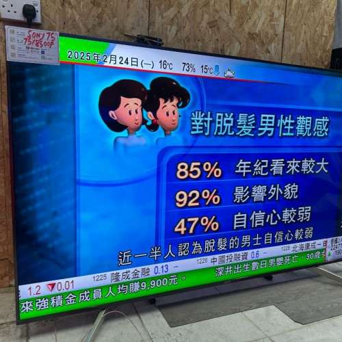 75吋 4K SONY KD-75X8500F 📺 # TV / 電視 / Smart TV