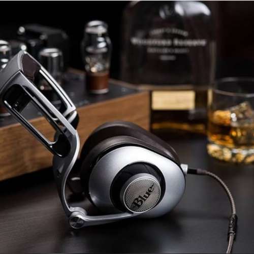 90% New Blue Ella 平面磁性平板 Headphones with Built-in Amp 專業錄音室耳機