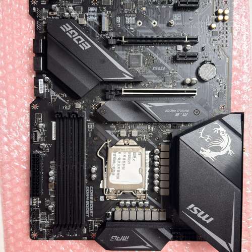 二手 MSI MPG Z490 GAMING EDGE WIFI Z490 DDR4 LGA1200 ATX MB