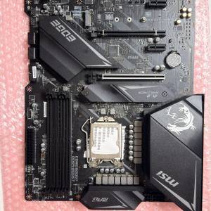 二手 MSI MPG Z490 GAMING EDGE WIFI Z490 DDR4 LGA1200 ATX MB