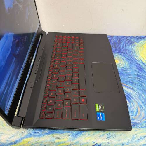 (復活節優惠RTX3060M紅黑配色電競機) MSI  i7-11800H/8,16,32GB Ram/256,512GB,1TB...