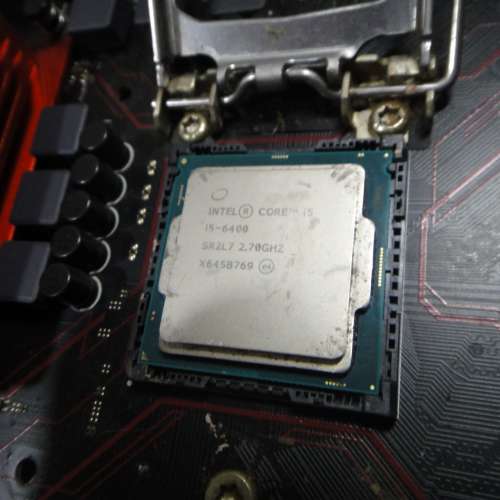 B150M PRO GAMING 主版連 i5-6400 (正版Window10Pro) Socket 1155