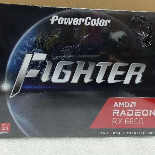 全新 PowerColor Fighter AMD Radeon RX 6600 8GB