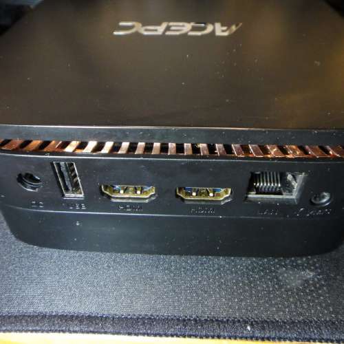 迷你主機 ACEPC AK1 Mini PC四核 J3455 4GB Ram 64G+256GB SSD