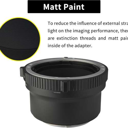 XPIMAGE Lens Mount Adapter - Hasselblad V Mount Lens To Fujifilm G-Mount Digital