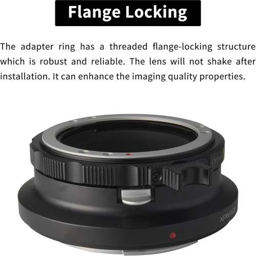 XPIMAGE Lens Mount Adapter - Contax / Yashica (CY) SLR Lens To Hasselblad XCD
