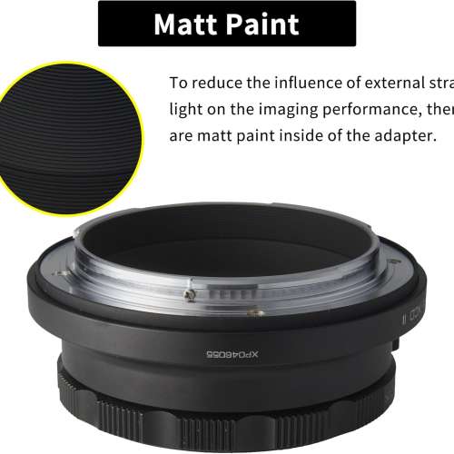 XPIMAGE Lens Mount Adapter - Contax / Yashica (CY) SLR Lens To Hasselblad XCD