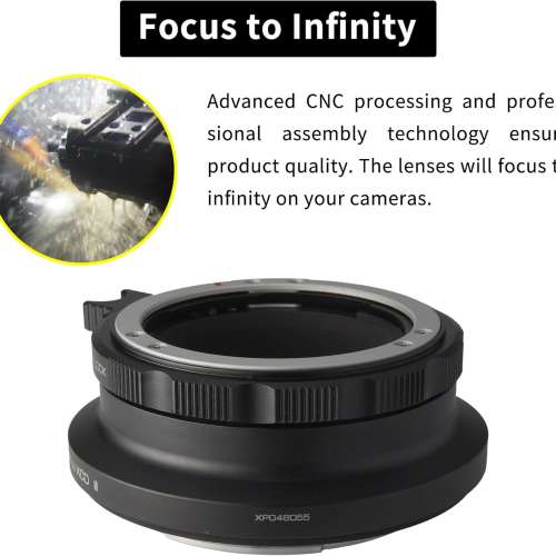 XPIMAGE Lens Mount Adapter - Contax / Yashica (CY) SLR Lens To Hasselblad XCD