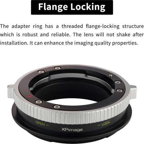 XPimage Lens Adapter -  Fujifilm / Hasselblad XPan 35mm Rangefinder Lens To XCD