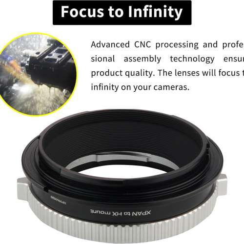 XPimage Lens Adapter -  Fujifilm / Hasselblad XPan 35mm Rangefinder Lens To XCD
