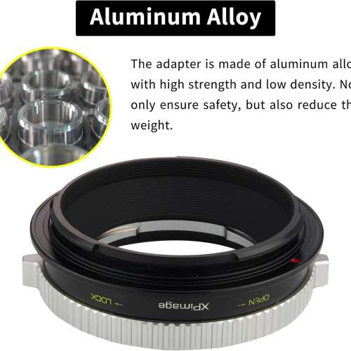 XPimage Lens Adapter -  Fujifilm / Hasselblad XPan 35mm Rangefinder Lens To XCD