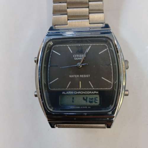 Vintage Citizen Ana-Digital Alarm Chronograph