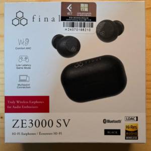 放Final Audio ZE3000 SV 真無線耳機