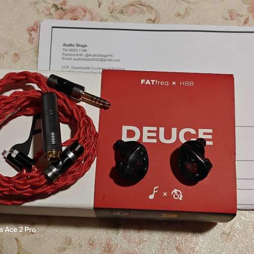 FATFreq x HBB Deuce 耳機 (重低音玩家)