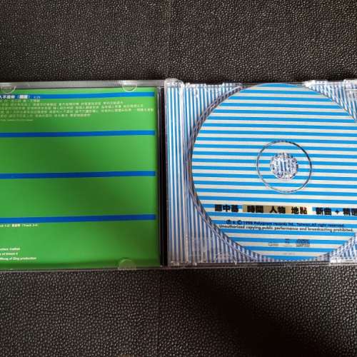 Ronald Cheng Chung Kei 時間人物地點 新曲+精選 CD