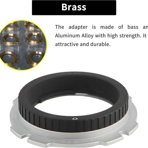 XPIMAGE Leica R SLR Lens To Arri LPL (Large Positive Lock) Mount Cameras 金屬接...