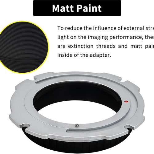 XPIMAGE Nikon F Mount D/SLR Lens To Arri LPL (Large Positive Lock) Mount Cameras