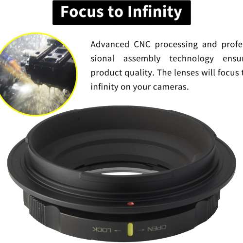 XPIMAGE Lens Mount Adapter - Minolta Rokkor (SR / MD / MC) Lens To Fujifilm G