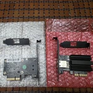 希力威視 10gbe pcie x4 lan card （$150一張，有兩張出售）