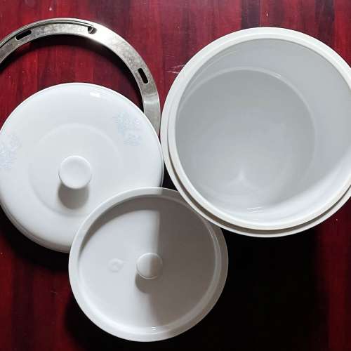 全新高級純白瓷燉盅