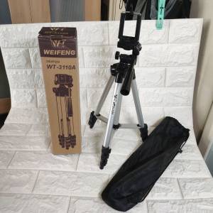 98%勁新原裝WEIFENG WT-3110A 手機及相機鋁腳架 全套有盒