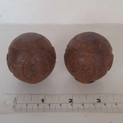 沉香木雕減價出售，四對八件，原價每對300元現4對共售500元，no.W28.3.25