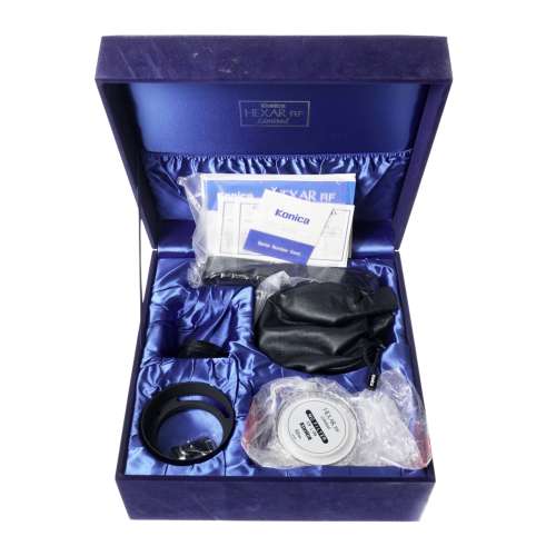 Konica Hexar RF Limited w/ M-Hexanon Lens 50mm f/1.2 Leica M Mount Mint