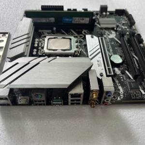 電腦底板: 华硕PRIME B760M-A WIFI主板 i3-12100 16GB內存 500GB.m2