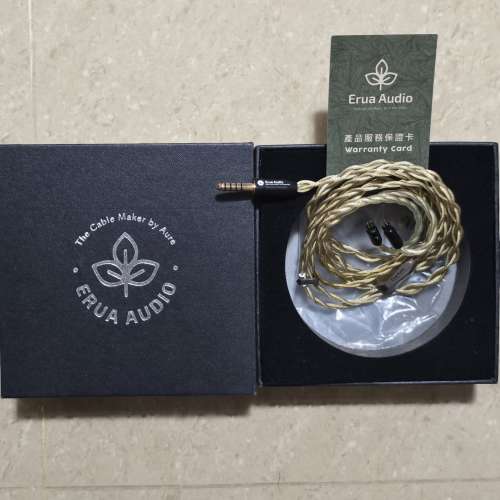 90% New ERUA Audio TAWA Cable 4.4/2-pin