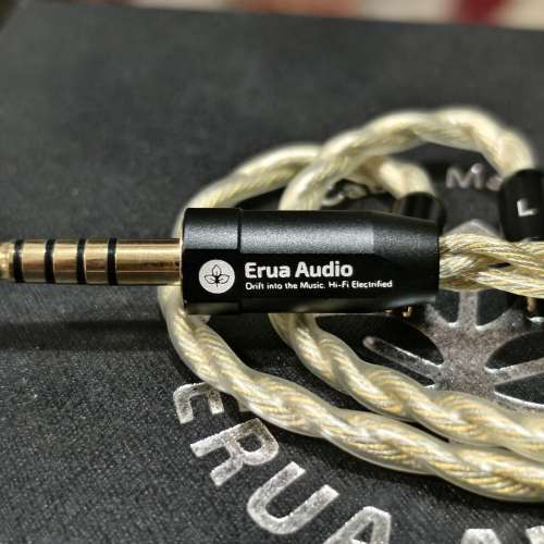 90% New ERUA Audio TAWA Cable 4.4/2-pin