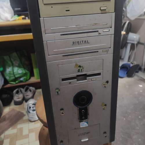 機箱+DVD-RW