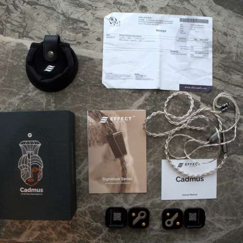 Effect Audio Cadmus | Silver Copper IEM Upgrade Cable