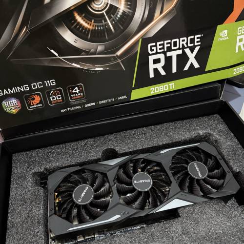 有盒靚仔冇塵 Gigabyte GeForce RTX™ 2080 Ti GAMING OC 11G