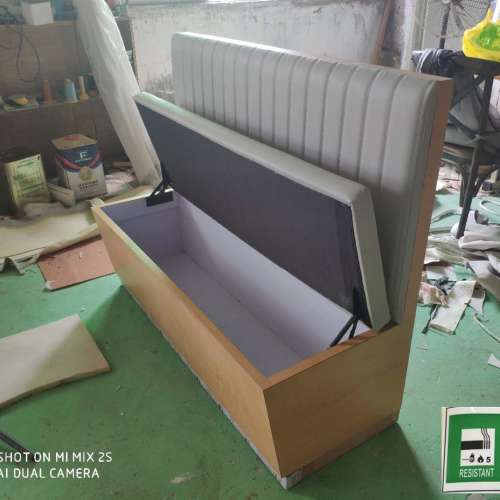 BS7176卡位梳化内地厂家订造，带抽桶储物卡位梳化一手价钱，中港物流隔天到港