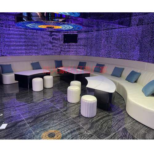 带防火证书的酒吧梳化订造厂家订造带地台的酒吧梳化配有BS.7176防火证书