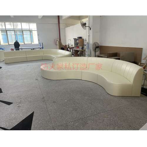 香港弧形酒吧梳化上门度尺订造，异形梳化订造厂家可出图配有防火证书