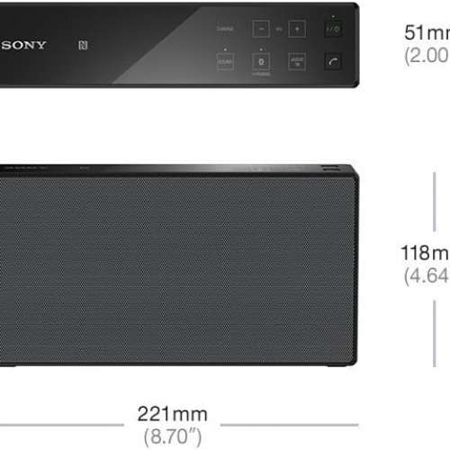 Sony SRS-X55 輕巧藍牙無線喇叭 Portable Bluetooth LDAC Hi-Fi Speaker 優勝Bose ...