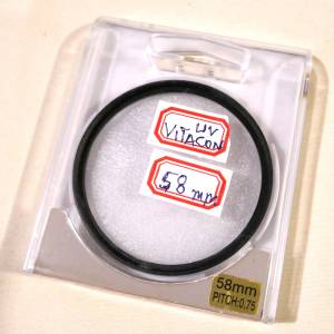 95%new...Vitacon 58mm 護鏡