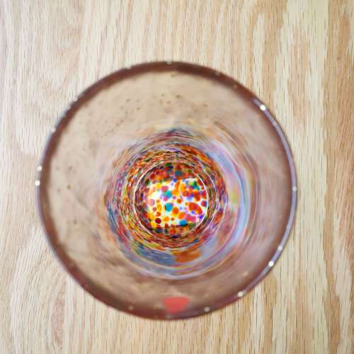 ADERIA 津輕玻璃 石塚硝子 HANABI 金彩花火 305ml毫升水杯 日本製 Japanese Water ...