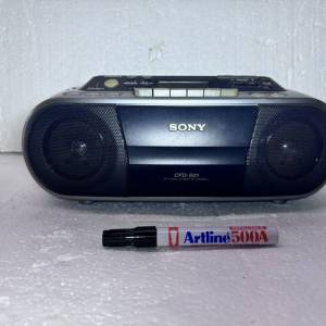 Sony CFDS01 CD Radio Cassette Recorder 新力手提CD卡式帶播放及收音機 (約2006年...