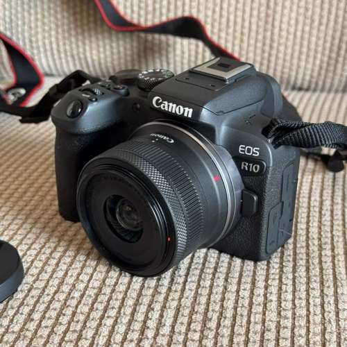 佳能r10 18-45鏡頭套機成色如圖冇任何問題，換相機咗出掉，拍照真係好好睇，有原裝...