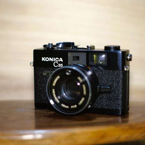 七劍：Konica C35 FD 旁軸相機 旁軸七劍 菲林相機 Konica Auto S3