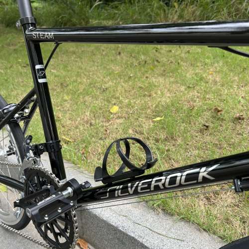 SILVEROCK 鋼架CR-MO 4130 18速 C剎 451 輪組 小輪車 送水架前後蛙燈