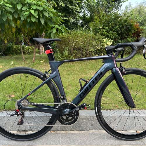 TWITTER R10 22速/24速 C剎 碳纖維公路車 $5400/$6000/$7600送水架前後蛙燈