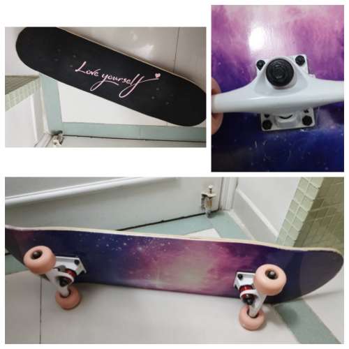 花式代步滑板Love yourself Skateboard 滑板