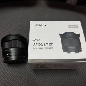（行貨有保） Viltrox AF 56mm F1.7 富士Fujifilm XF mount（適合XT5, XT50, XS20,...